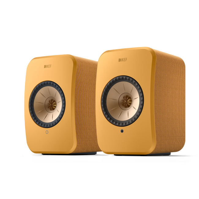 Kef LSX II Amber Haze